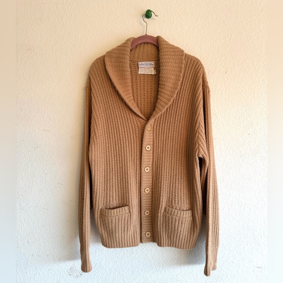 Marshall Field & Co Front Button Collar Cardiganan Knit Sweater - Picture 2 of 9